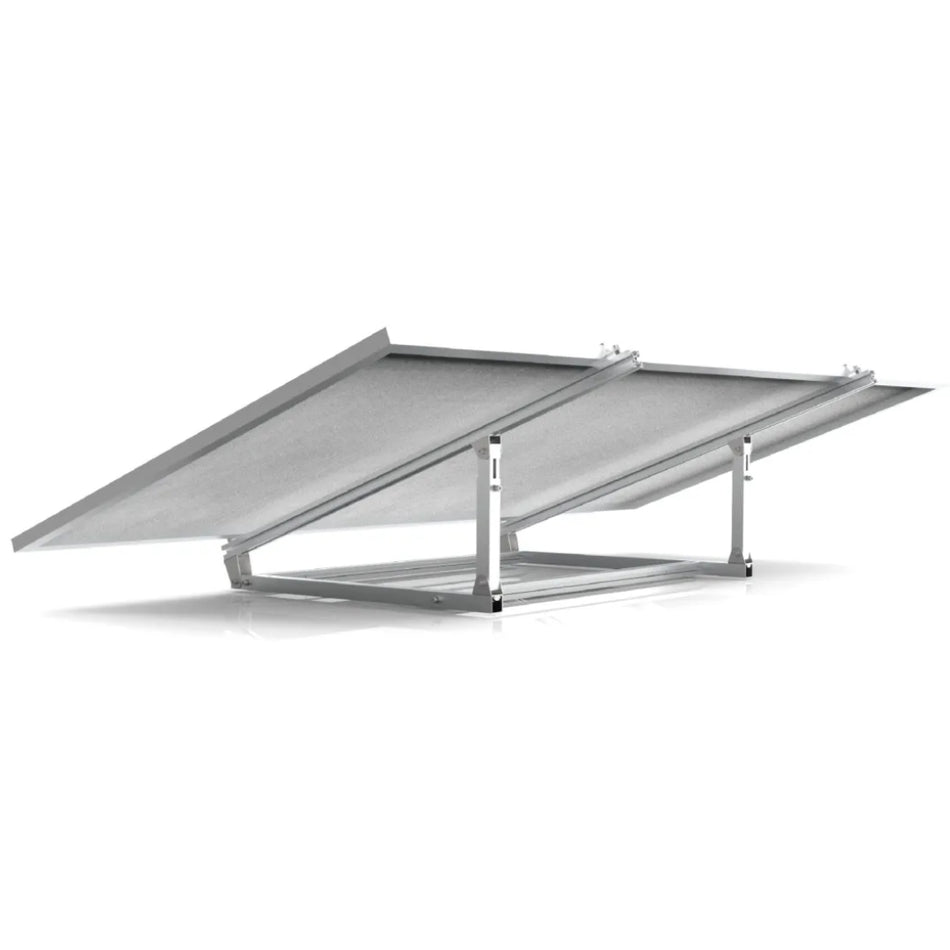 Klarbeit - Befestigung "UNIVERSAL" Easy Solar Bracket-UV - PV Modul Universalhalterung silber